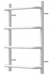 POINT PN08846W П4 Полотенцесушитель электрический 400x600 диммер справа, белый