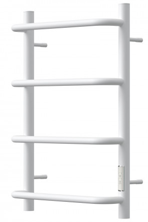 POINT PN08846W П4 Полотенцесушитель электрический 400x600 диммер справа, белый