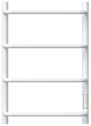 POINT PN08846W П4 Полотенцесушитель электрический 400x600 диммер справа, белый