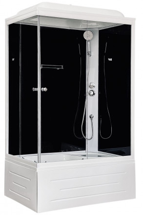 RB 8100BP5-BT правая душевая кабина 100x80x217