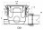 RGW Velplex QYD-01-gold Сифон для душевых поддонов золото 90 мм