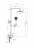 BelBagno ANCONA ANCONA-DOC2FD-CRM Душевая стойка