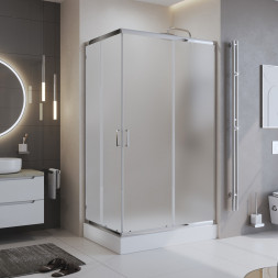 BelBagno UNO-195-AH-2-100/90-P-Cr душевой уголок