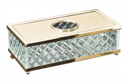 Boheme Murano Cristal 10232 Салфетница золото