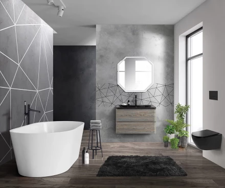 BelBagno AURORA-800-2C-SO-PP тумба с раковиной подвесная