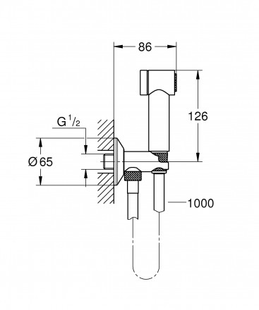 Grohe Sena Trigger Spray 35 26329000 комплект гигиенического душа