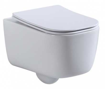 BeWash Schutz BKWHR002510 Унитаз подвесной безободковый с сиденьем микролифт