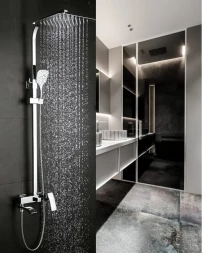 Almaes SDI-1820 Turia Душевая стойка с клавишным управлением хром