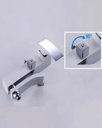 Almaes SDI-1820 Turia Душевая стойка с клавишным управлением хром