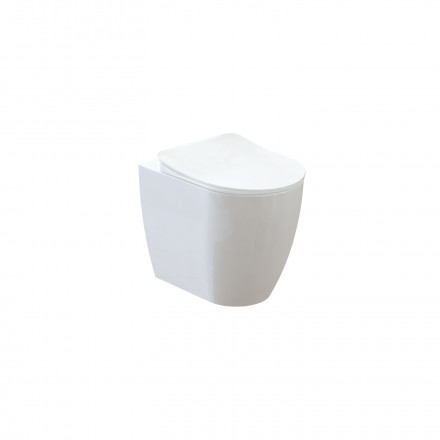 Creavit Free FE350-00CB00E-0000 унитаз напольный с биде (чаша)