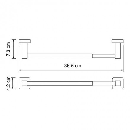 Wasserkraft Lippe K-6591, 32cm Держатель бумажных полотенец