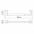 Wasserkraft Lippe K-6591, 32cm Держатель бумажных полотенец