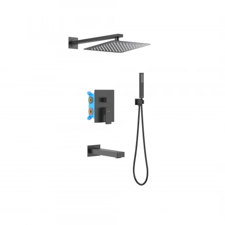 AQUATEK ЛИБРА AQ1673MB set 4 в 1 душевой комплект