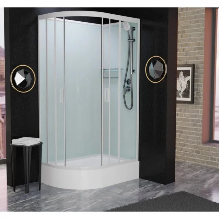 Frank F412/1 R White 130009 душевая кабина без крыши