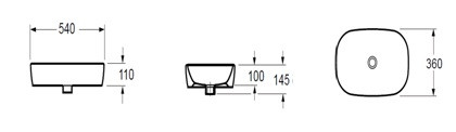 Ceramica Nova Loft 815510 раковина чаша 40 см