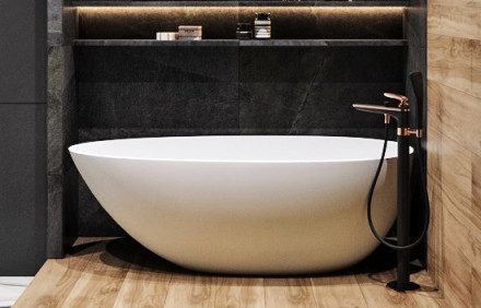 Ванна Castone Адель 158x70 отдельностоящая
