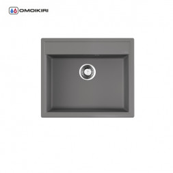 Omoikiri Daisen 60-GR мойка 600x510 leningrad grey