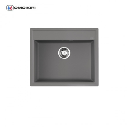 Omoikiri Daisen 60-GR мойка 600x510 leningrad grey