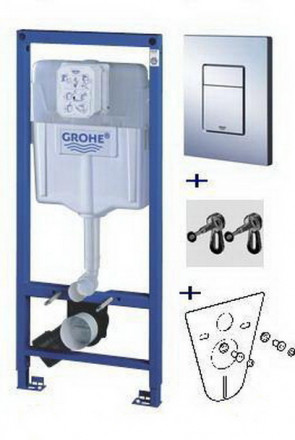Grohe Rapid SL 38775001 Инсталляция для подвесного унитаза
