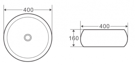 BelBagno BB1065 Раковина накладная