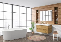 BelBagno PIETRA MINI-500AS-2C-SO-SCM тумба с раковиной подвесная
