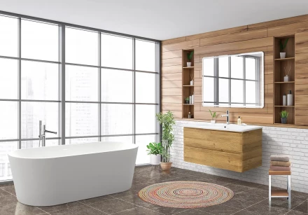 BelBagno PIETRA MINI-500AS-2C-SO-SCM тумба с раковиной подвесная