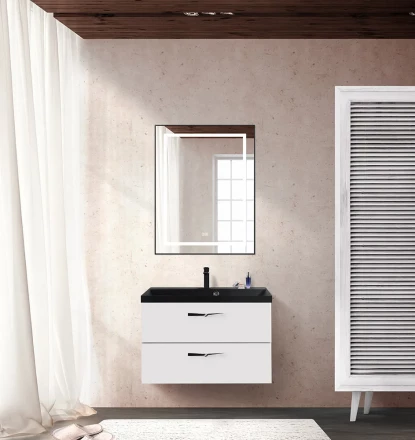BelBagno VITTORIA-800-2C-SO-GO-P тумба с раковиной подвесная