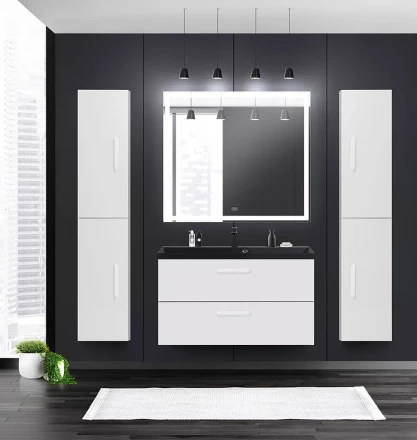 BelBagno VITTORIA-800-2C-SO-GO-P тумба с раковиной подвесная