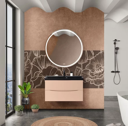 BelBagno MARINO-H60-800-2C-SO-RW-P тумба с раковиной подвесная