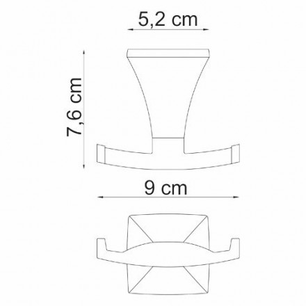 Wasserkraft Wern К-2523D Крючок двойной