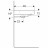 Geberit Smyle Square 500.253.01.1 раковина 120x48