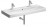 Geberit Smyle Square 500.253.01.1 раковина 120x48