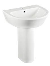 Ceramica Nova Trend 115010 раковина с колонной 61 см