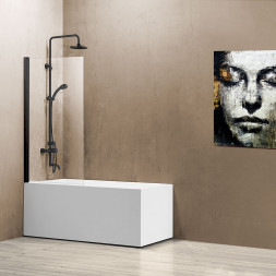 Vincea VSB VSB-11800CLB душевая шторка на ванну