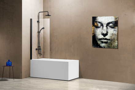 Vincea VSB VSB-11800CLB душевая шторка на ванну