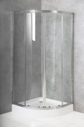 Belbagno DUE-R-2-80-C-Cr душевой угол