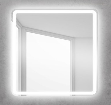 Belbagno SPC-MAR-600-600-LED-BTN Зеркало 600x30x600 с встроенным светильником