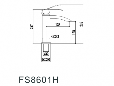 Fmark FS8601H смеситель для умывальника