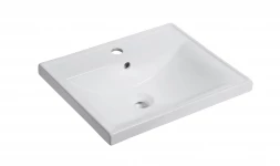 Milleau Miel MU7028H-GW Раковина встраиваемая 50.5x41x16 белый глянец
