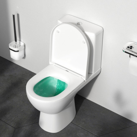 Am.pm Sunny C85C8600SC Унитаз-компакт FlashClean с сиденьем микролифт