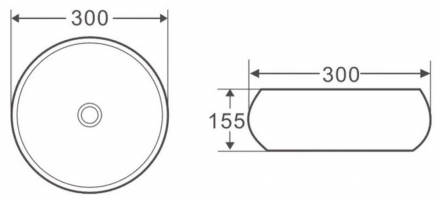BelBagno BB1114 Раковина накладная