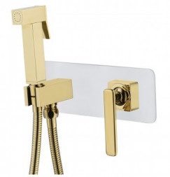 Lemark Mista LM6419WG смеситель с гигиеническим душем, встраиваемый