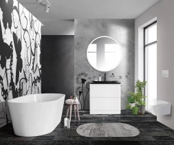 BelBagno ALBANO-600-2C-SO-RR тумба с раковиной подвесная