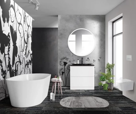 BelBagno ALBANO-600-2C-SO-RR тумба с раковиной подвесная