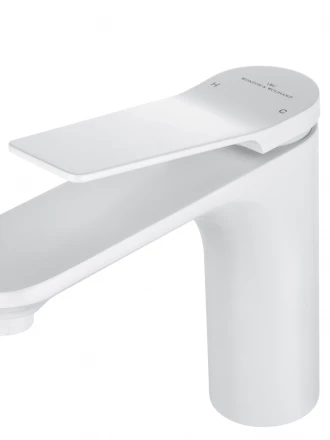 Wonzon &amp; Woghand WW-XH-010-MW Смеситель для раковины белый матовый