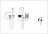 Boheme TECH Nikel Brush 157-NB Смеситель гигиенический