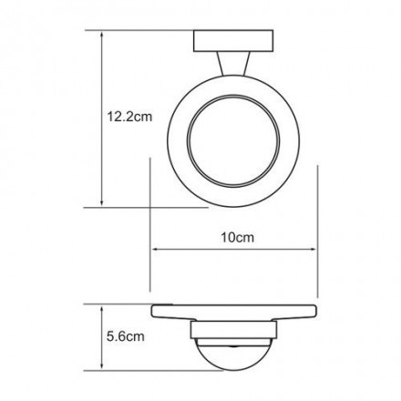 Wasserkraft Isen К-4029 Мыльница стеклянная