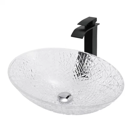 ABBER Glas AK2303 раковина накладная стеклянная