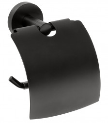 Bemeta Dark 104112010 Держатель туалетной бумаги с крышкой