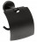 Bemeta Dark 104112010 Держатель туалетной бумаги с крышкой